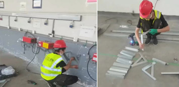 天津空港物流园区充电桩改造项目 ,开工时间2022年9月27日