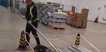 2023-04-001-武清集货仓流向牌项目强电施工