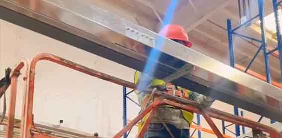 2024-04-015-威海国际物流园11号库强弱电项目  2024.3.13开工